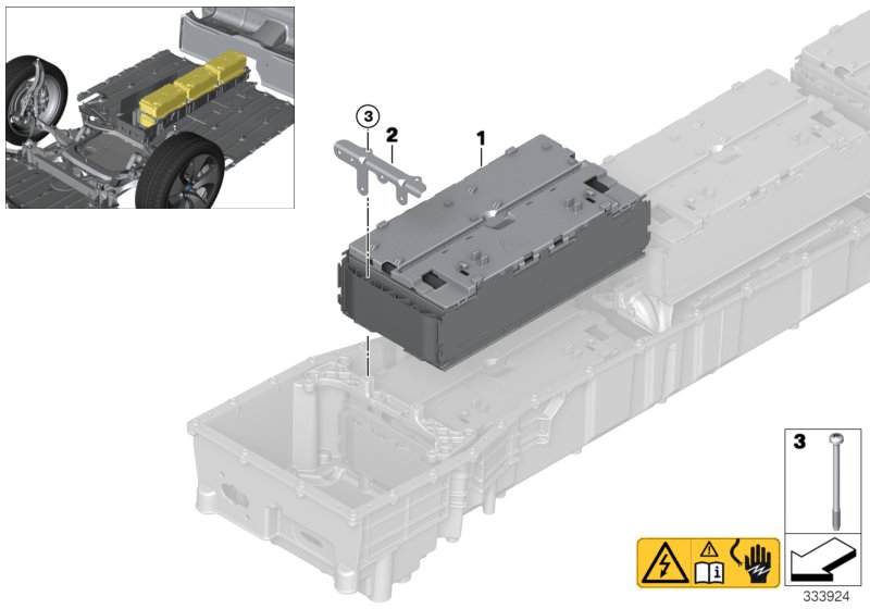 Genuine BMW 61278606056 I15 Isa Screw M6 GFX90-10.9 (Inc. i8) | ML Performance UK Car Parts