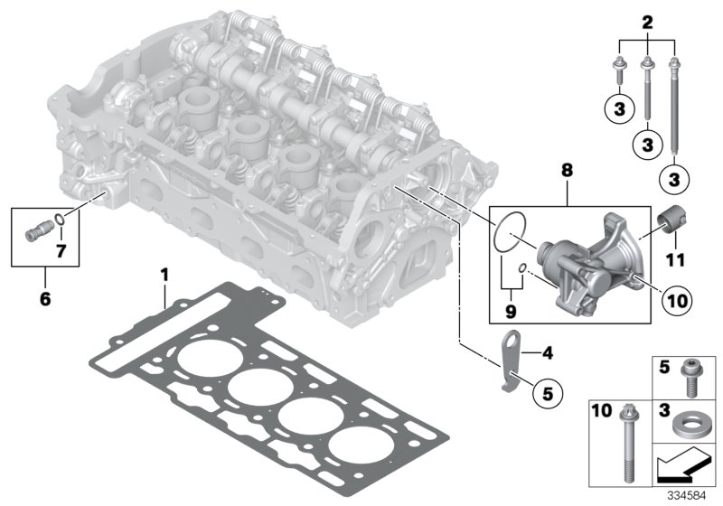 Genuine BMW 11127589980 Holder (Inc. Coop.S JCW, JCW ALL4 & Cooper S ALL4) | ML Performance UK Car Parts