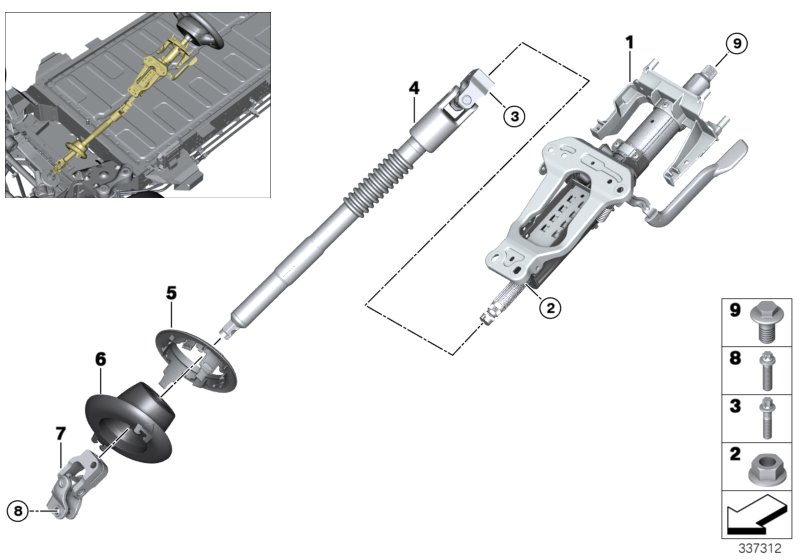 Genuine BMW 32306852176 Bracket, Sleeve (Inc. i3 120Ah Rex, i3s 120Ah & i3 60Ah) | ML Performance UK Car Parts