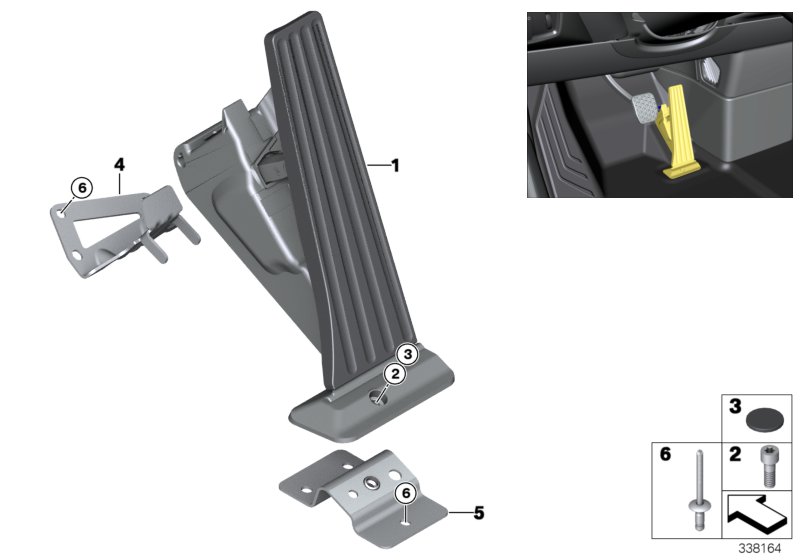 Genuine BMW 07147340351 I15 Blind Rivet (Inc. i3s 94Ah Rex, i3 60Ah & i8) | ML Performance UK Car Parts