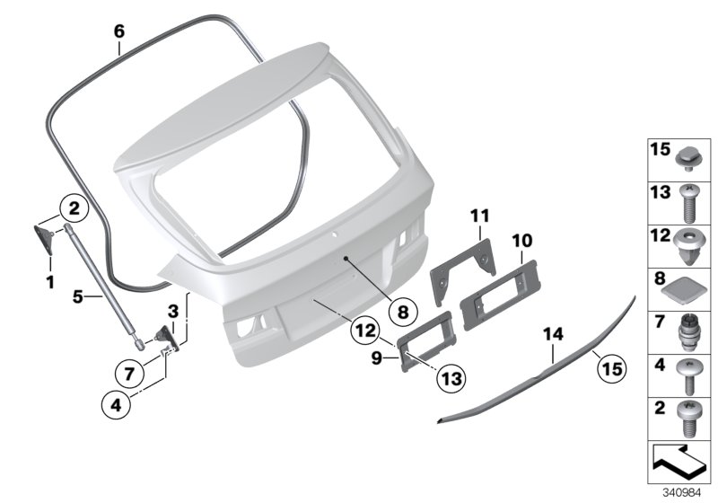 Genuine BMW 51242990131 E84 Bracket Lower Left (Inc. X1) | ML Performance UK Car Parts