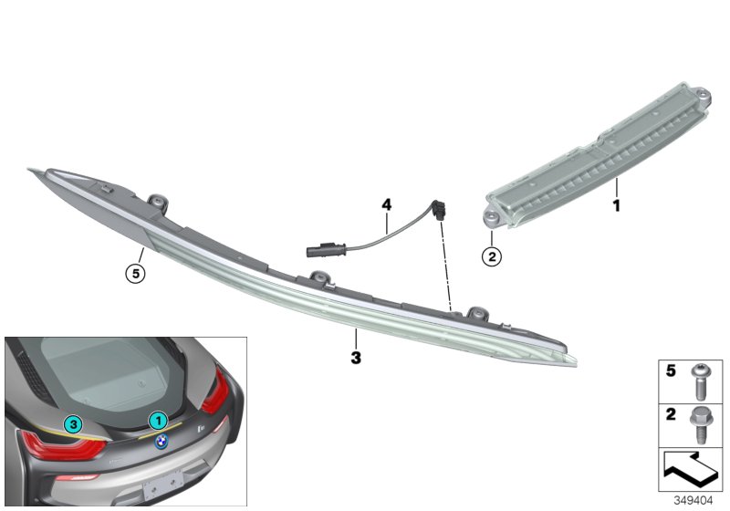 Genuine BMW 63217310785 Turn Signal Led, Left (Inc. i8) | ML Performance UK Car Parts