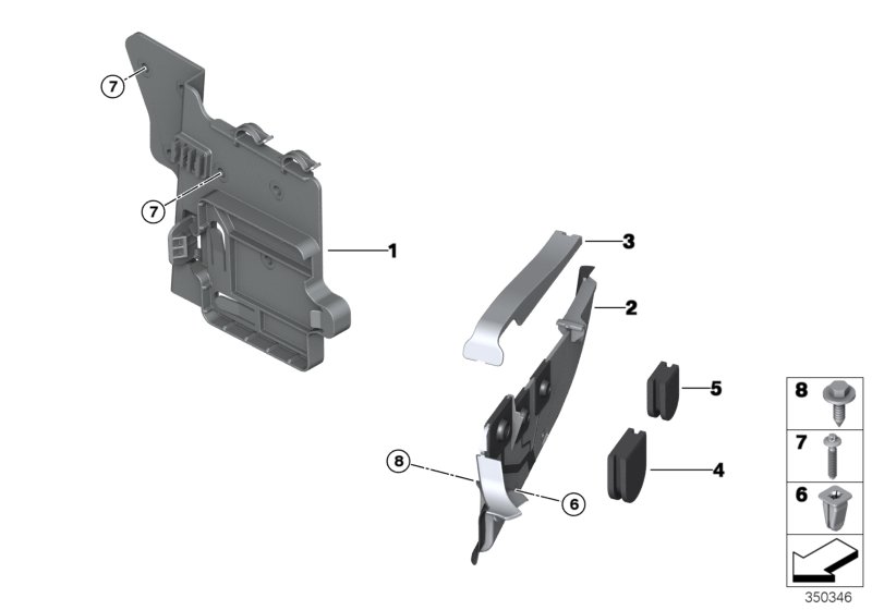 Genuine BMW 12907590622 F15 F16 Multi-Functional Switch (Inc. X6 35iX, X5 35i & X5 35iX) | ML Performance UK Car Parts