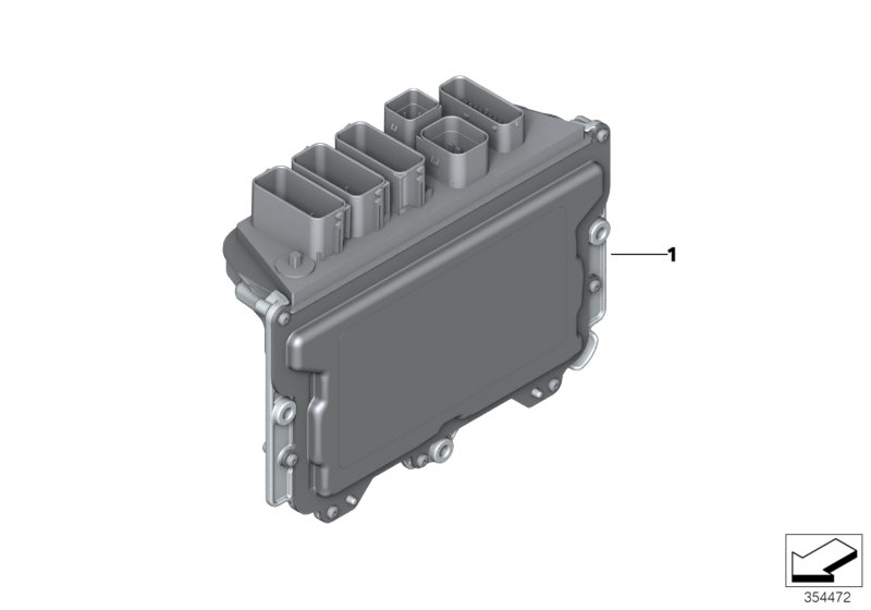 Genuine BMW 12148638786 F55 F56 Base Control Unit Dme Mevd 1723 (Inc. Cooper) | ML Performance UK Car Parts