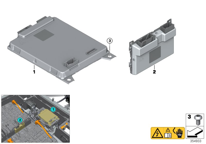 Genuine BMW 61278648060 Electronic Memory Management (Inc. i3 94Ah, i3s 94Ah Rex & i3s 94Ah) | ML Performance UK Car Parts