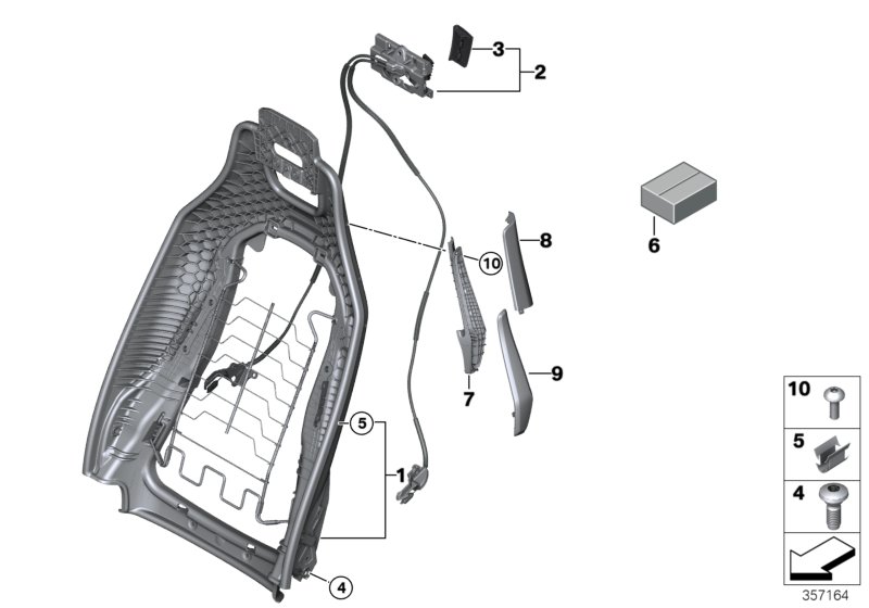 Genuine BMW 52107326595 Belt Deflector Left (Inc. i8) | ML Performance UK Car Parts