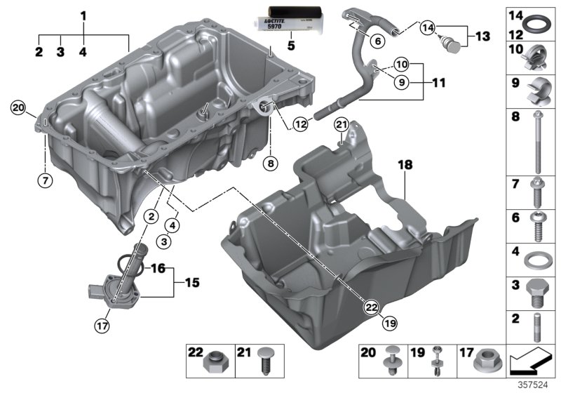 Genuine BMW 11148516393 F15 Cover, Acoustic (Inc. X5 25dX) | ML Performance UK Car Parts