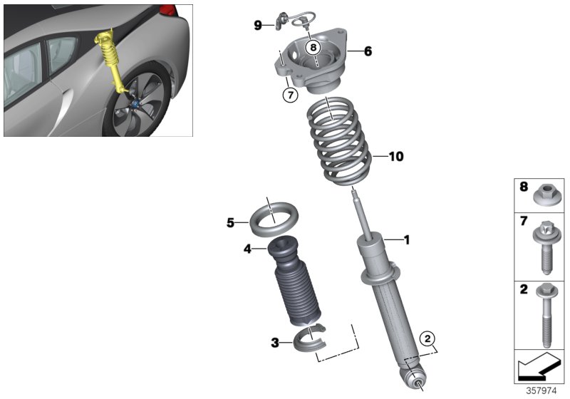 Genuine BMW 37106859623 Adapter Cable, Vdc (Inc. i8) | ML Performance UK Car Parts