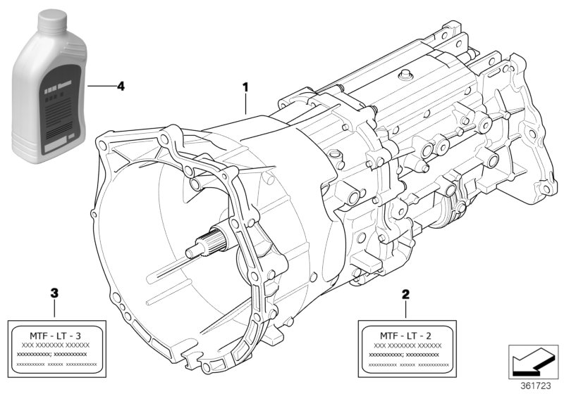 Genuine BMW 23007565198 E60 E61 Exch. 6 Speed Gearbox GS6X37BZ - TJEO (Inc. X3) | ML Performance UK Car Parts