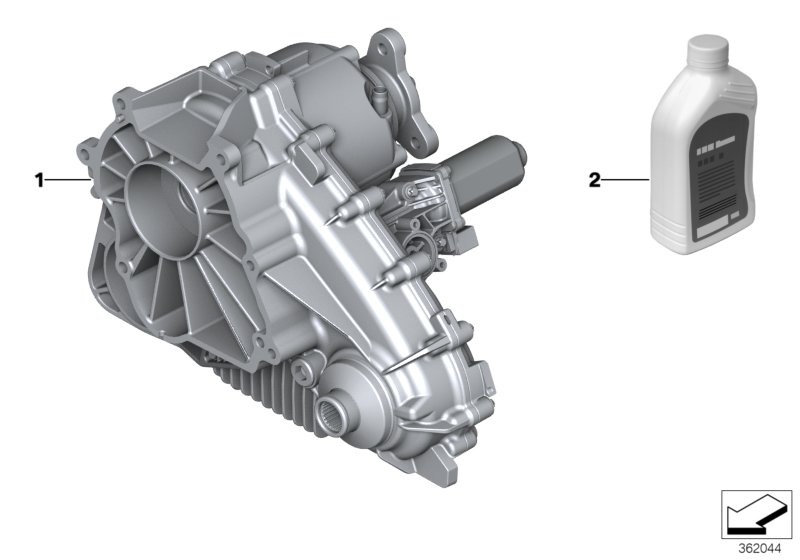 Genuine BMW 27107599889 E71 E70 At-Auxiliary Transmission ATC 700 (Inc. X5) | ML Performance UK Car Parts