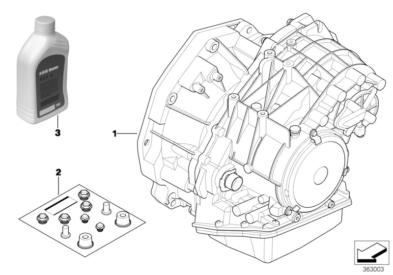 Genuine BMW Mini 83222344207 R50 Atf 5 1L (Inc. Cooper) | ML Performance UK Car Parts