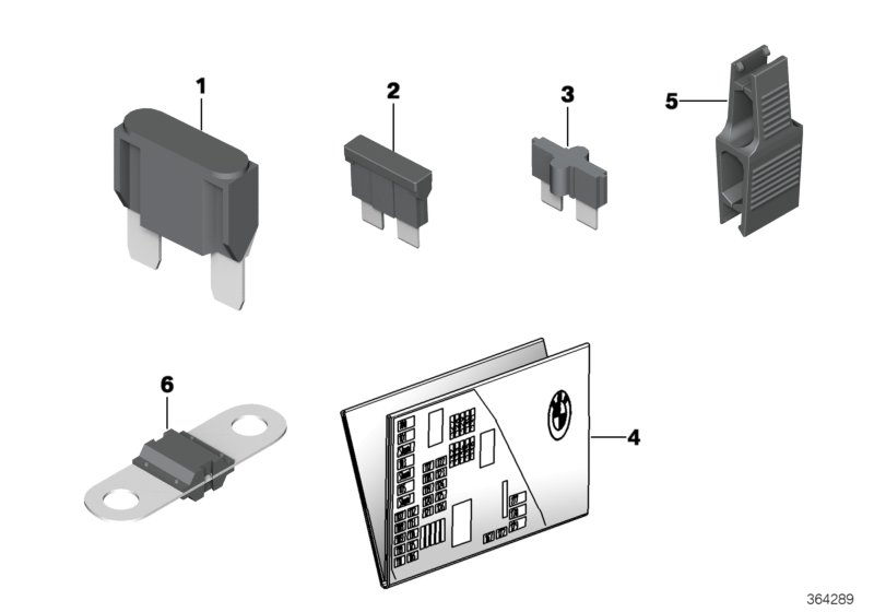 Genuine BMW 71239267980 F13 Map, Fuse Grouping (Inc. 650iX 4.0, 740d & 535i) | ML Performance UK Car Parts