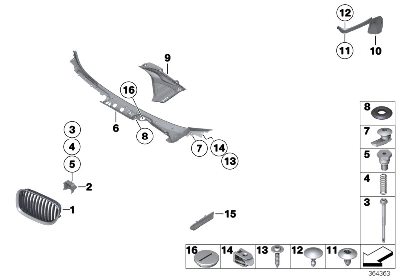 Genuine BMW 07147223706 Alignment Element NIVI (Inc. 750iX, 750LiS & 740Li) | ML Performance UK Car Parts