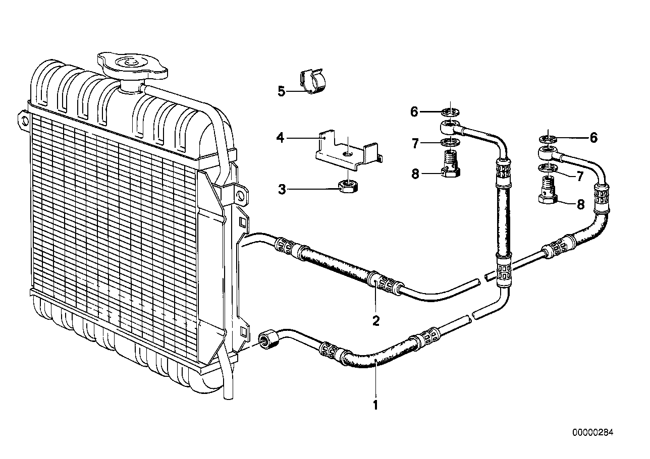 Genuine BMW 17221116385 E21 Return Pipe (Inc. 320, 318 & 320i) | ML Performance UK Car Parts