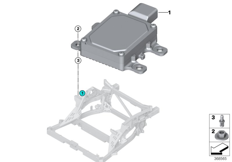 Genuine BMW 24608648526 I12 Electronic Control For Trans. Fluid Pump (Inc. i8) | ML Performance UK Car Parts