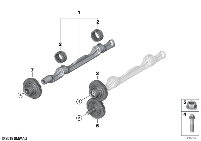 Genuine BMW 11277626115 F56 Gear Wheel (Inc. X1 & Cooper S) | ML Performance UK Car Parts