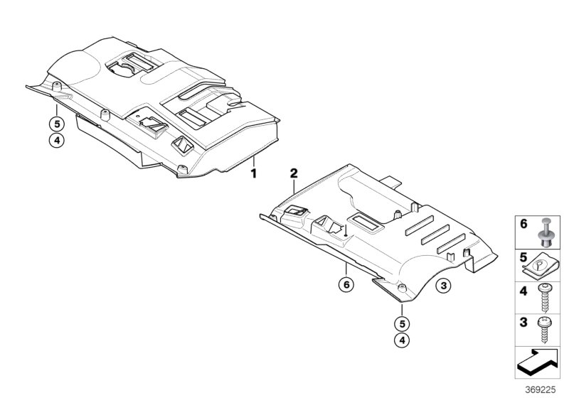 Genuine BMW 51457054184 E85 E86 Trim Panel Foot Controls (Inc. Z4 2.5i, Z4 M3.2 & Z4 3.0i) | ML Performance UK Car Parts