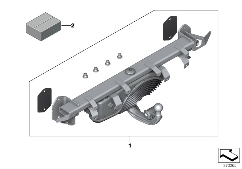 Genuine BMW 61148706212 G05 G07 Power Distribution Box, Rear HIGH (Inc. X5) | ML Performance UK Car Parts