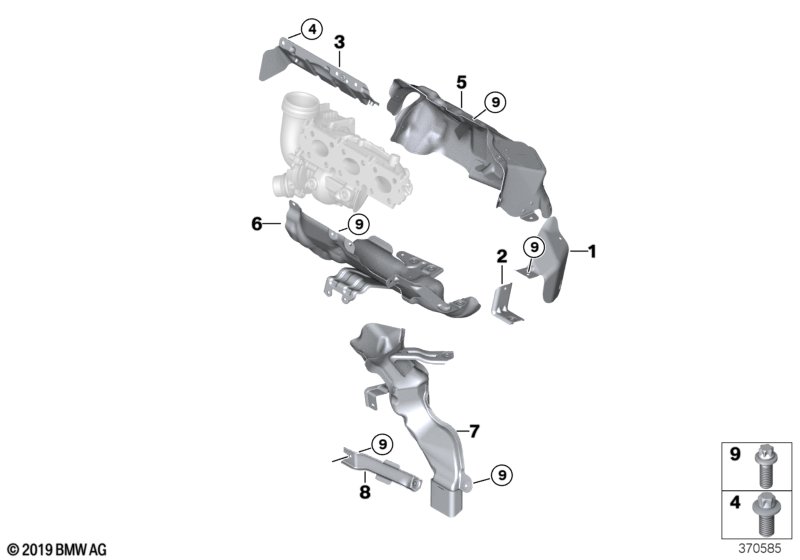 Genuine BMW 11658604705 F55 Air-Discharge Duct For Turbocharger (Inc. Cooper ALL4, Cooper & One) | ML Performance UK Car Parts