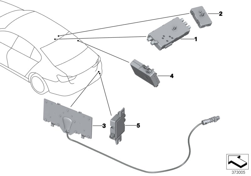 Genuine BMW 65209389600 G32 Antenna Amplifier Diversity (Inc. 620dX, 630iX & 620d) | ML Performance UK Car Parts