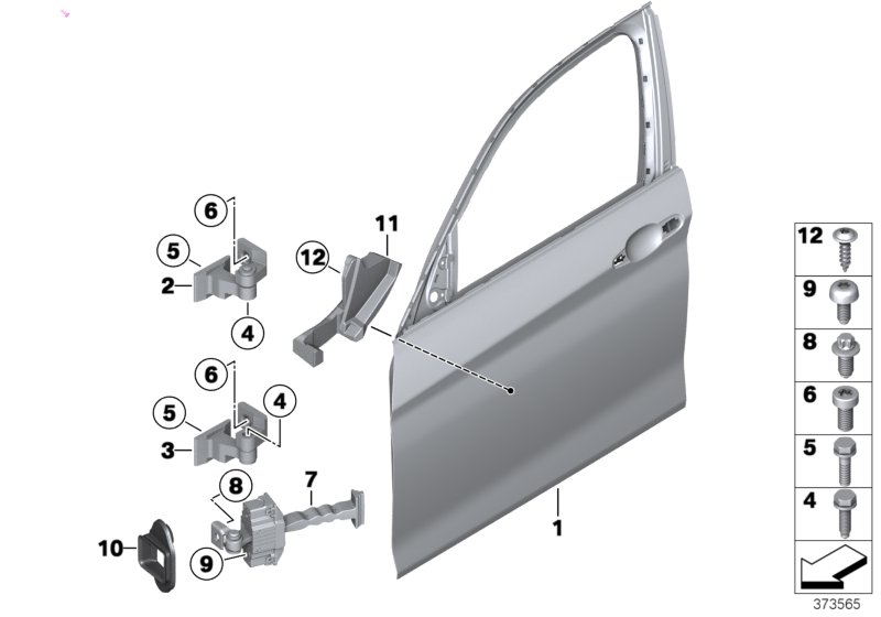 Genuine BMW 51767263988 F31 F80 F30 Seal, Door Brake, Front Right (Inc. 320i, 318i & 320iX) | ML Performance UK Car Parts