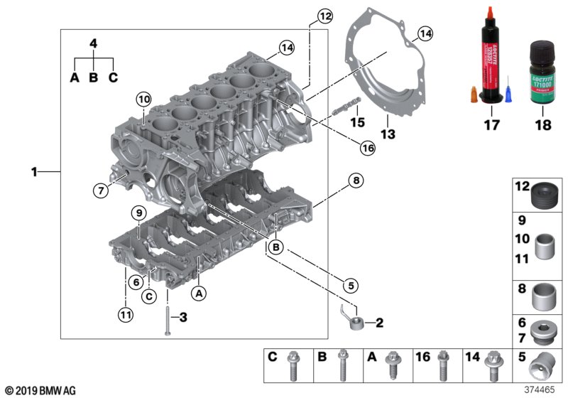 Genuine BMW 11147848842 F83 F82 Covering Plate (Inc. M4, M235i Racing & M3) | ML Performance UK Car Parts