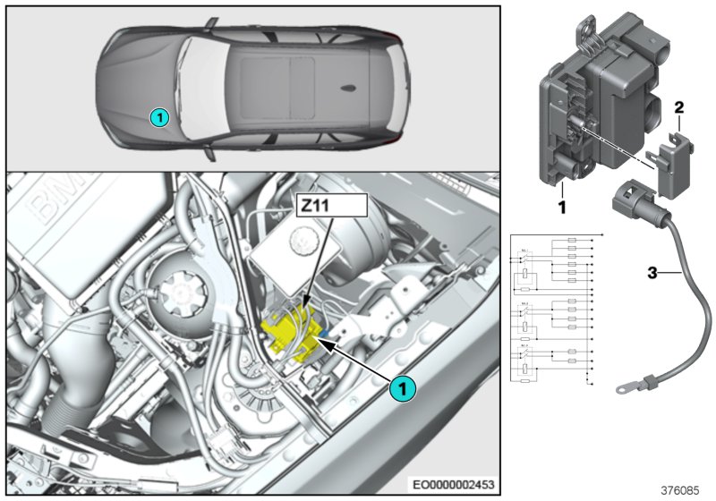 Genuine BMW 12638645514 F25 F15 F26 Integrated Supply Module (Inc. X6 35i, X5 35i & X3 28iX) | ML Performance UK Car Parts