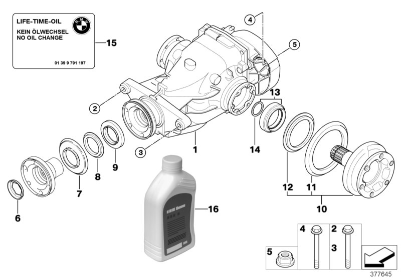 Genuine BMW 33131214751 E90 E87 E92 Drive Flange Output VL-93 (Inc. 316i 1.6, 116i 1.6 & 118d) | ML Performance UK Car Parts