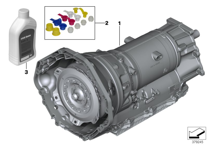 Genuine BMW 24008743477 G07 Exch. Automatic Transmission Eh GA8HP76X (Inc. X7 M50iX) | ML Performance UK Car Parts