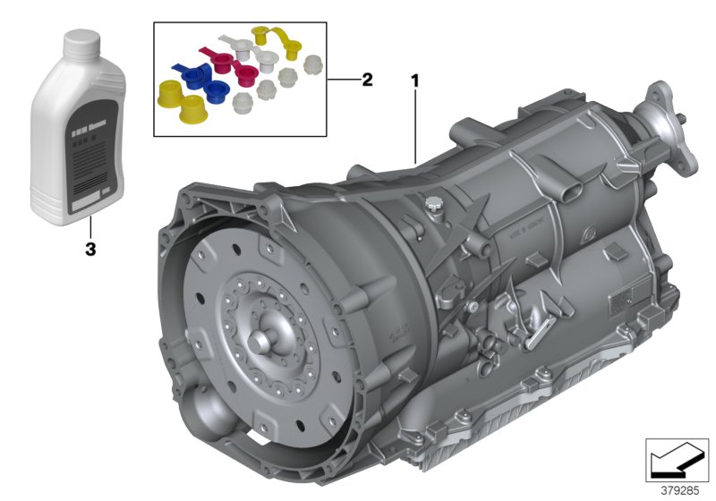 Genuine BMW 24009896191 F22 Exch. Automatic Transmission Eh GA8HP50Z (Inc. M240i) | ML Performance UK Car Parts