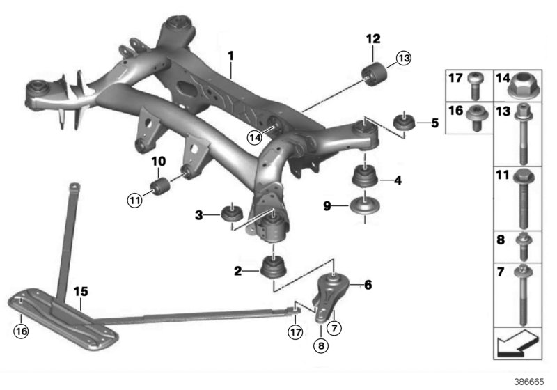 Genuine BMW 33318416765 Stopper, Front (Inc. M235i Racing) | ML Performance UK Car Parts