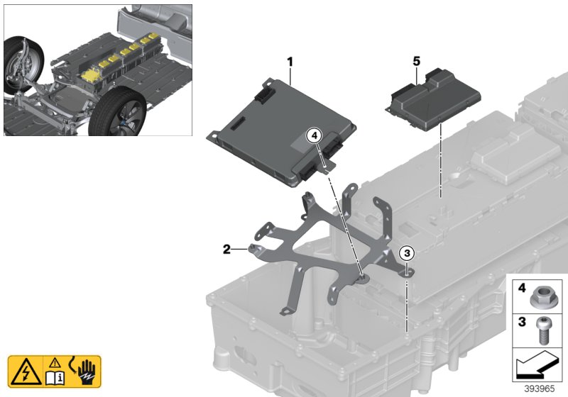 Genuine BMW 61279426328 I12 I15 Cell Monitoring Circuit MASTER (Inc. i8) | ML Performance UK Car Parts