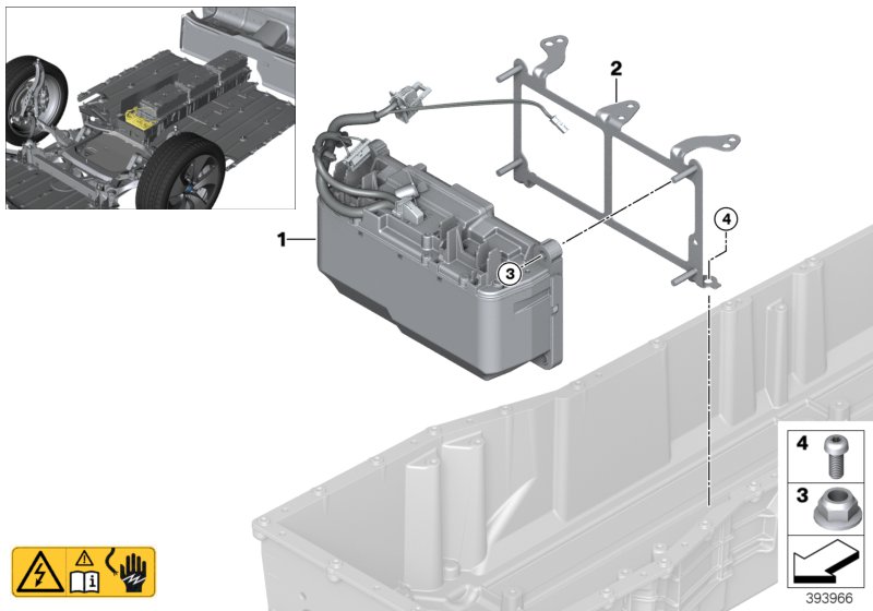 Genuine BMW 61278634209 Safety Box With Wiring Harness, Sealed (Inc. i8) | ML Performance US Car Parts