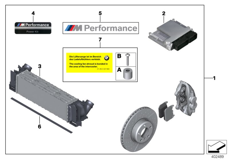 Genuine BMW 11122347695 F32 F36 F30 Power Kit M PERFORMANCE (Inc. 330d, 430dX & 330dX) | ML Performance UK Car Parts