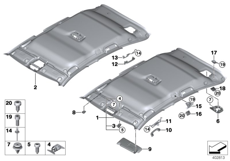 Genuine BMW 51167359950 F48 F45 Grab Handle, Front OYSTER (Inc. X2 28iX, X1 25dX & X2 25iX) | ML Performance UK Car Parts