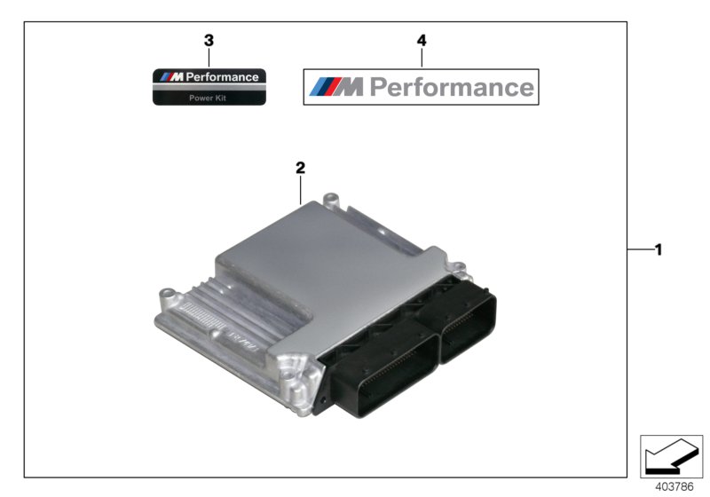 Genuine BMW 11122359148 F25 F26 Power Kit M PERFORMANCE (Inc. X3 30dX & X4 30dX) | ML Performance UK Car Parts