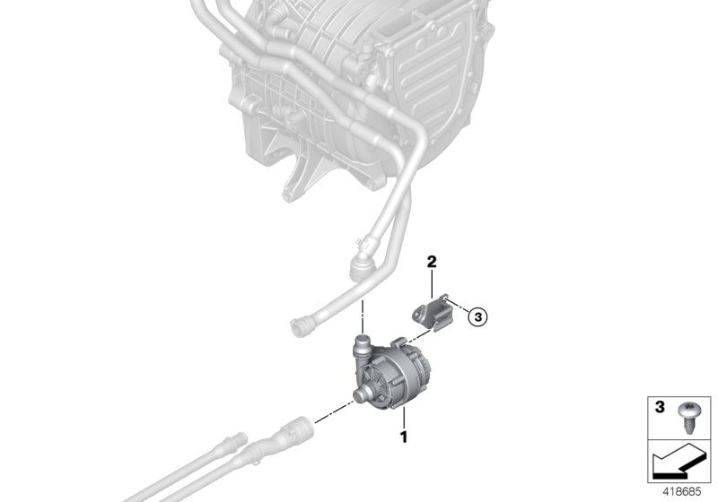 Genuine BMW 11518602968 Holder (Inc. i3) | ML Performance UK Car Parts