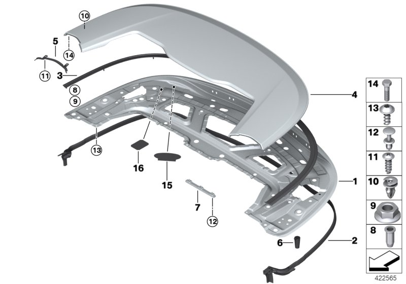 Genuine BMW 51177166399 E88 Stop Buffer (Inc. 123d, 220d & M240i) | ML Performance UK Car Parts