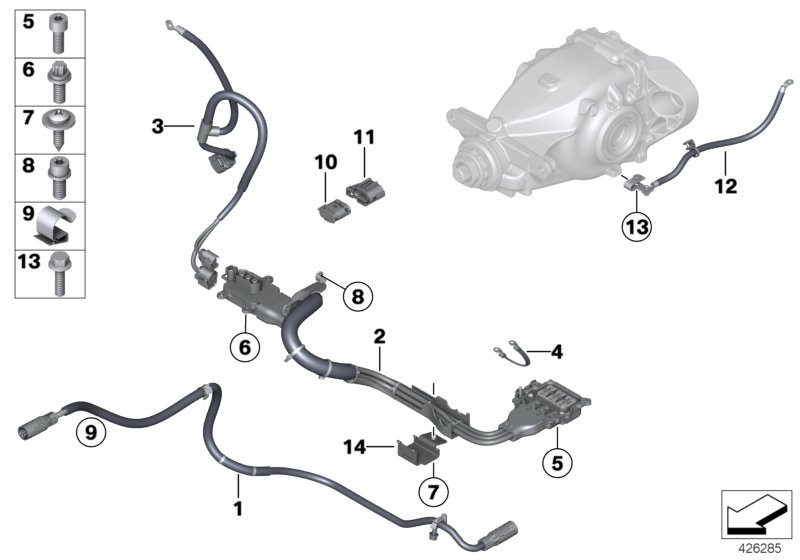 Genuine BMW 12527601389 F02 F01 F10 Service Disconnect Socket Housing (Inc. Hybrid 7L, Hybrid 5 & Hybrid 3) | ML Performance UK Car Parts