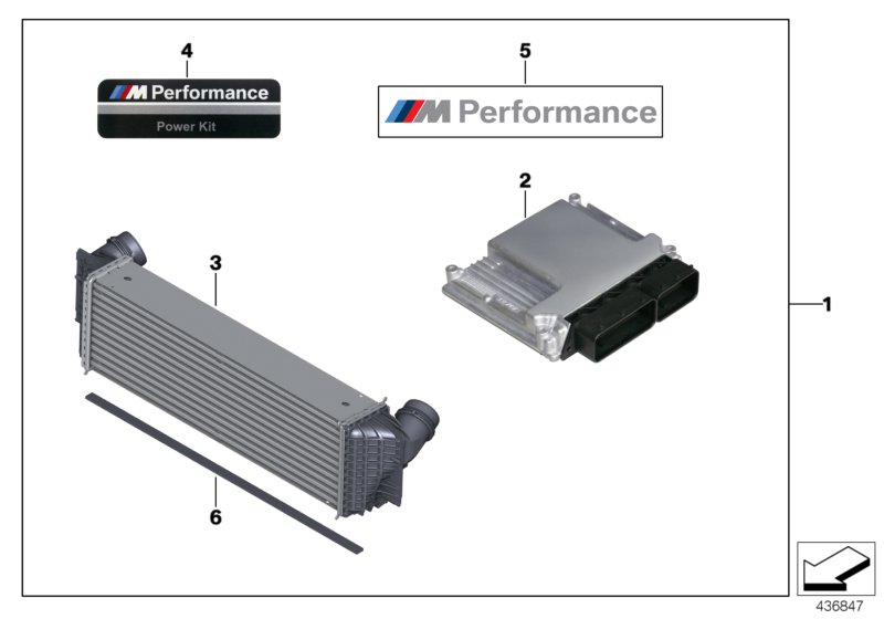 Genuine BMW 11122406597 F10 F11 Power Kit M PERFORMANCE (Inc. 530d & 530dX) | ML Performance UK Car Parts