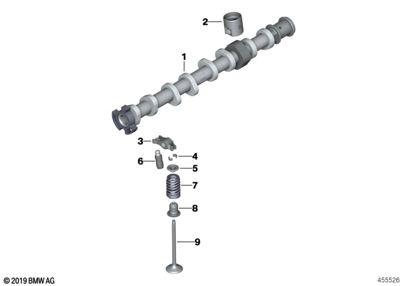 Genuine BMW 11318669192 F21 F32 F36 Camshaft Exhaust (Inc. 530e, 520i 1.6 & 730i) | ML Performance UK Car Parts