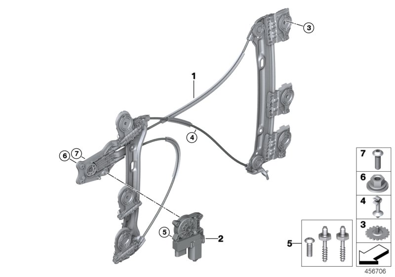 Genuine BMW 51337388688 F56 Mounting Parts (Inc. Cooper S ALL4) | ML Performance UK Car Parts