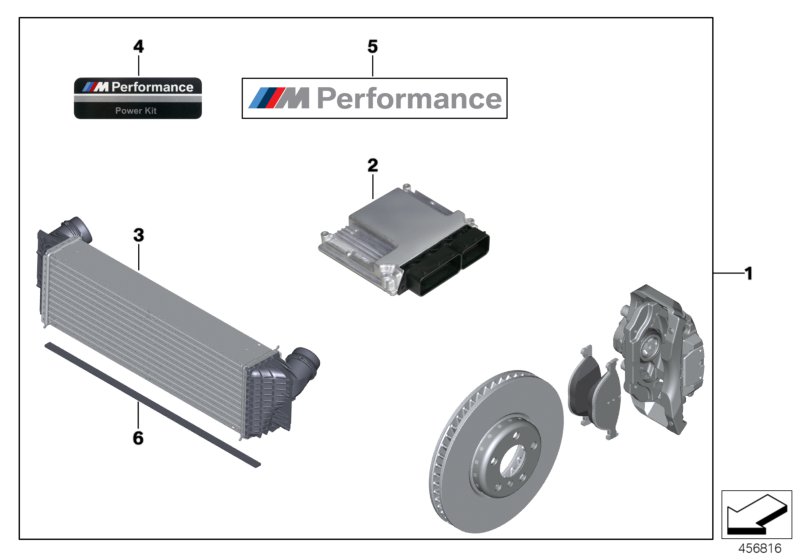 Genuine BMW 11122405691 F10 F11 Power Kit M PERFORMANCE (Inc. 520d & 520dX) | ML Performance UK Car Parts