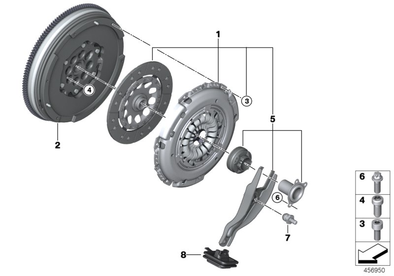 Genuine BMW Mini 21518650875 F39 F45 Ball Pin H=42,6 (Inc. X1 20dX, Cooper D ALL4 & Cooper ALL4) | ML Performance UK Car Parts