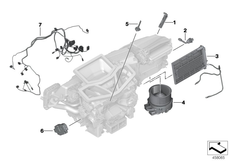 Genuine BMW 64119490192 G06 G05 G07 Blower Unit (Inc. X6 40iX, X6 M50dX & X7 M50dX) | ML Performance UK Car Parts