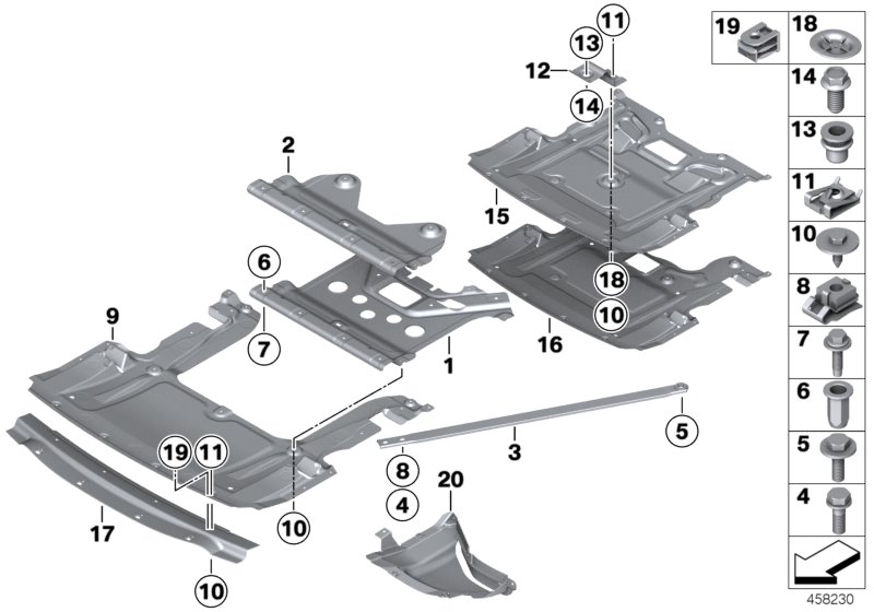 Genuine BMW 51717197539 Torsion Link (Inc. 650i, 640d & 640i) | ML Performance UK Car Parts