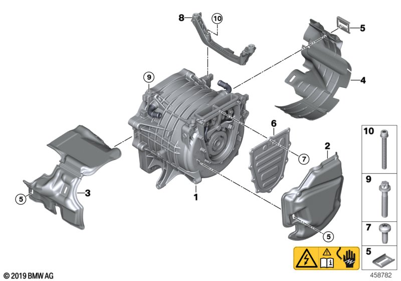 Genuine BMW 12378601199 Sound Insulation, Upper (Inc. i3 94Ah, i3 60Ah & i3s 120Ah Rex) | ML Performance UK Car Parts