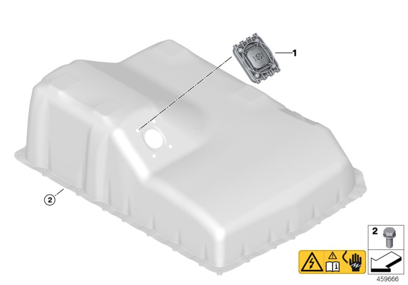 Genuine BMW 61278608564 G20 F15 Vent Unit (Inc. 745Le, 530eX & 745eX) | ML Performance UK Car Parts