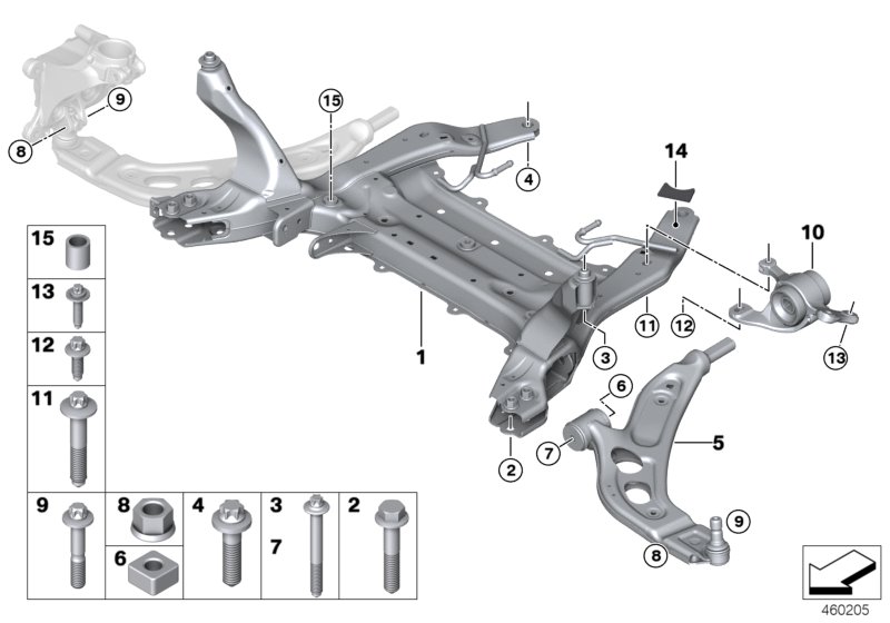 Genuine BMW Mini 31106863105 G32 G16 Asa-Bolt M10X55 (Inc. 840iX, 530d & Phantom) | ML Performance UK Car Parts