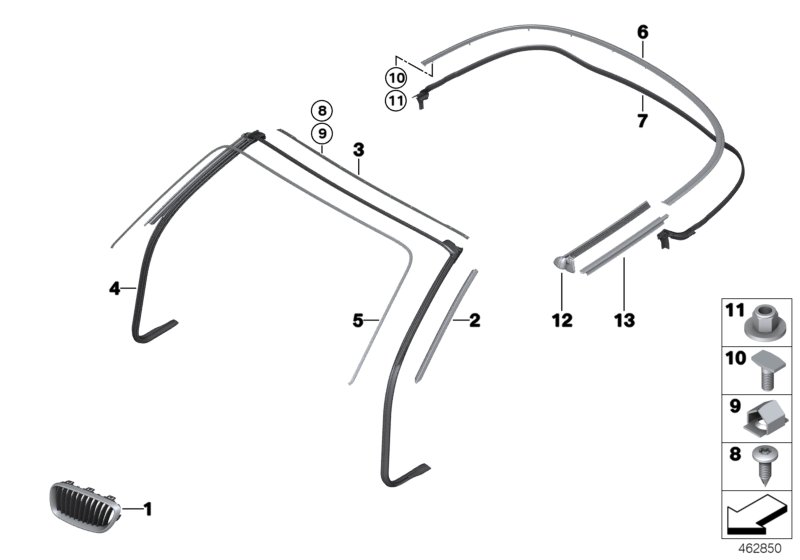 Genuine BMW 07129904213 E53 E93 F33 Prestol-Cage ST3,9-ZNS3 (Inc. 225d) | ML Performance UK Car Parts